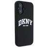 Dkny Dkhmp16Ssnyach Iphone 16 6.1       Black Hardcase Silicone White Printed Logo Magsafe