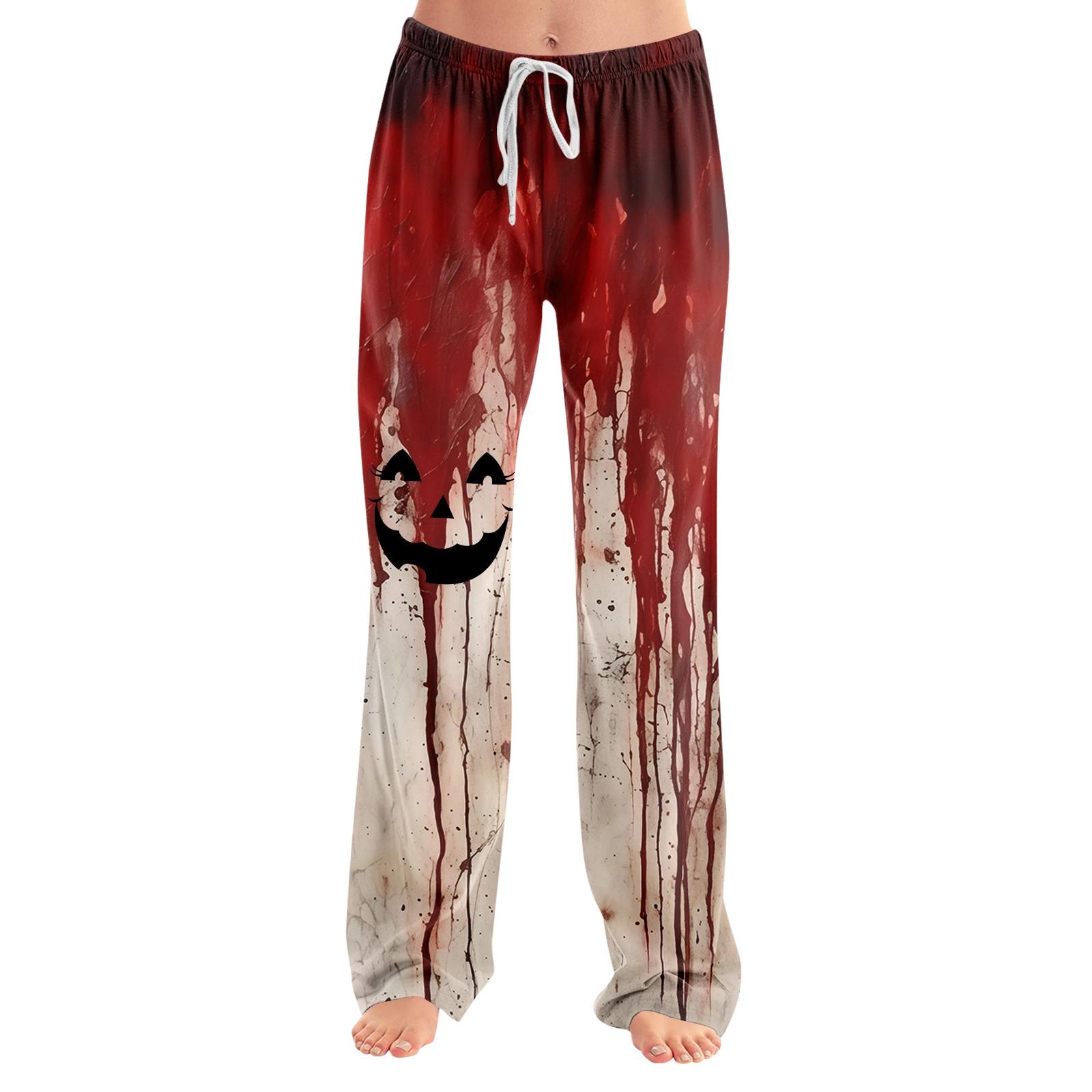 

Женские пижамные штаны, одежда для сна, повседневные брюки с эластичной резинкой на талии, удобные прямые свободные брюки для йоги XL