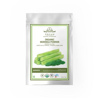 Organický prášek Moringa (100 g), Organický prášek z moringy, árijský