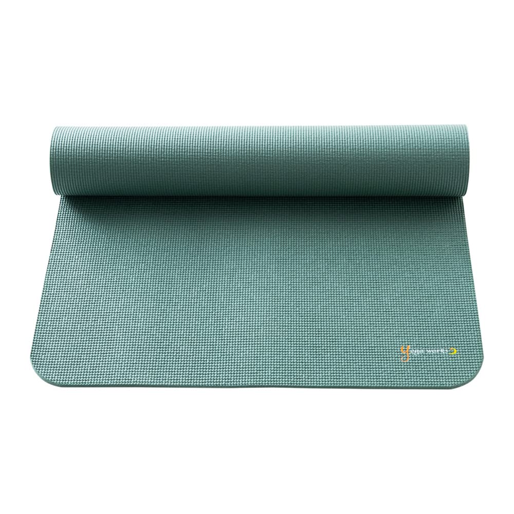 

Yogaworks 6mm Yoga Almond Green Mat,