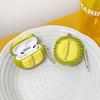 Stereo Durian Is Suitable for Airpods4 Apple Bluetooth Headset Cover Pro Protective Case 2 3rd Generation Silicone Creative Trendy Girl