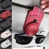 PU Leather Car Sun Visor Clip Portable Glasses Holder Car Glasses Clip  Auto Interior Accessories