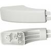 Range Oven Door Handle End Cap White WB07K10043 Compatible with GE JBP78WY2WW JBP78WY5WW JBP30WA2WW JBP66WY4