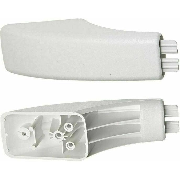 Range Oven Door Handle End Cap White WB07K10043 Compatible with GE JBP78WY2WW JBP78WY5WW JBP30WA2WW JBP66WY4
