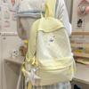 Schoolbag Schoolbag Korean Ins Cute Girl Backpack New Versatile Sweet Plaid Backpack Super Light Primary School Bag