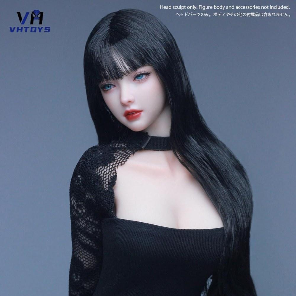 HiPlay VHTOYS 1/6 Beautiful Girl Head Wenwen VH03C Articulated Eyes Doll Painted