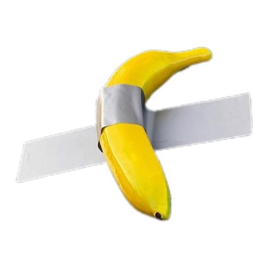 

Ручная роспись клейкая лента банан забавная наклейка для автомобиля сильная липкость реалистичный вид креативный забавный