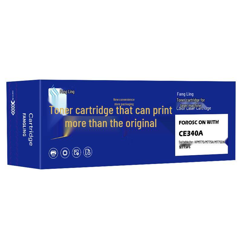 Fangling CE340A Black Toner Cartridge for HP Printers