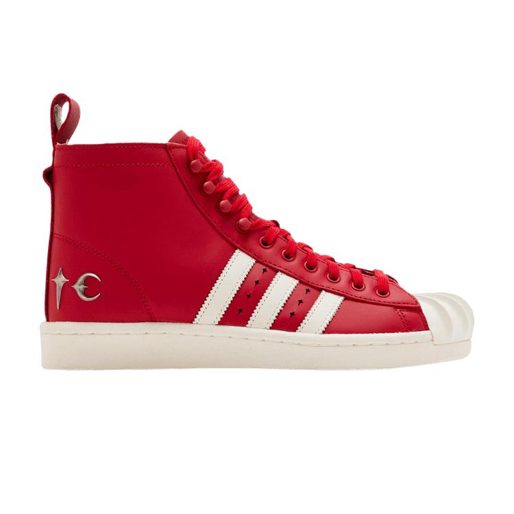 

Thug Club x adidas Superstar Boot Красный Белый Унисекс Кроссовки JP6518 38⅔