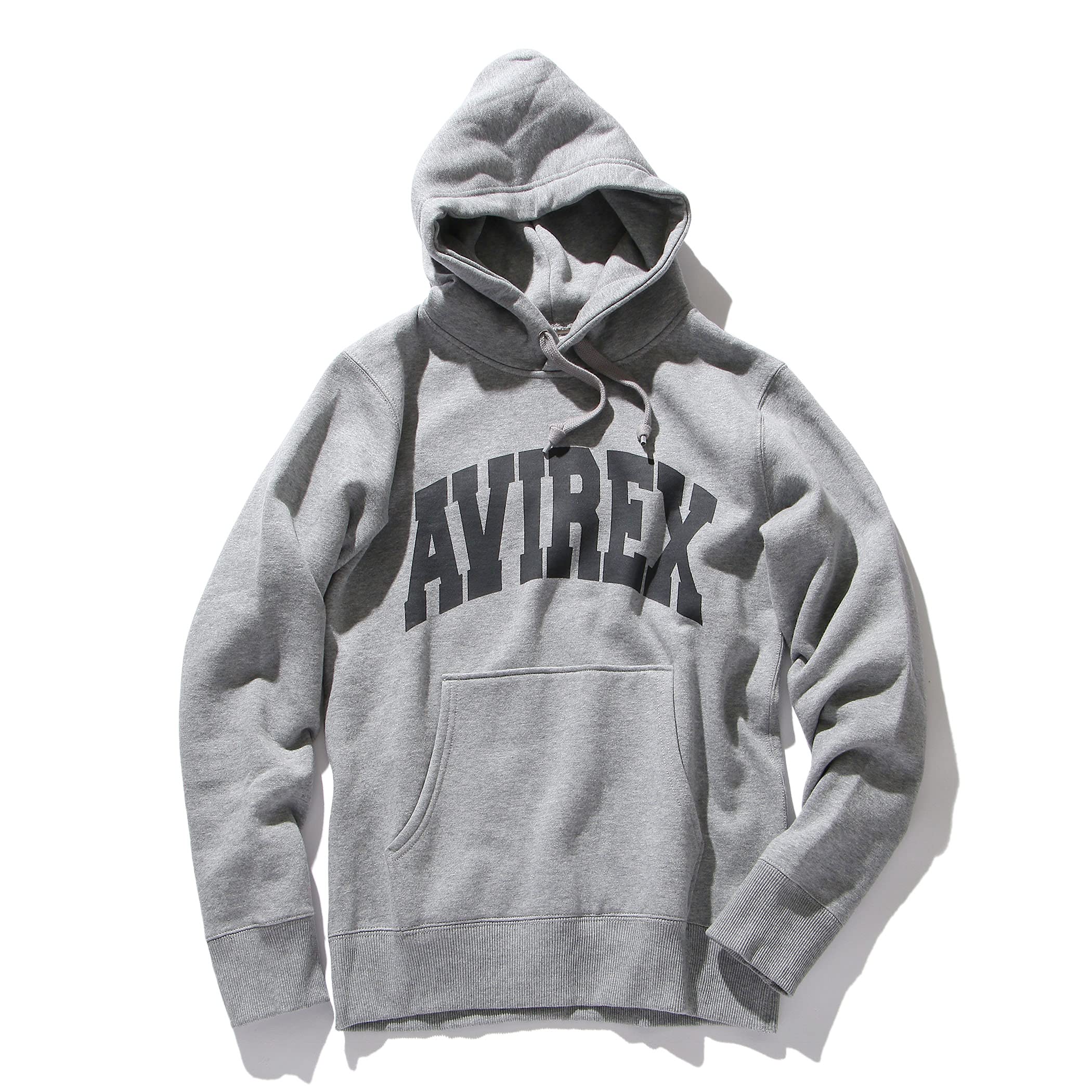 

Avirex Daily Logo Pull Size 014 Gray Parka, 6153514, Men s, M,