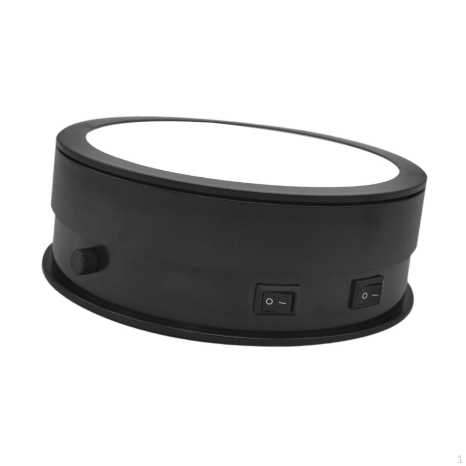 

Регулируемая вращающаяся витрина с улучшенным освещением для розничной торговли чёрный