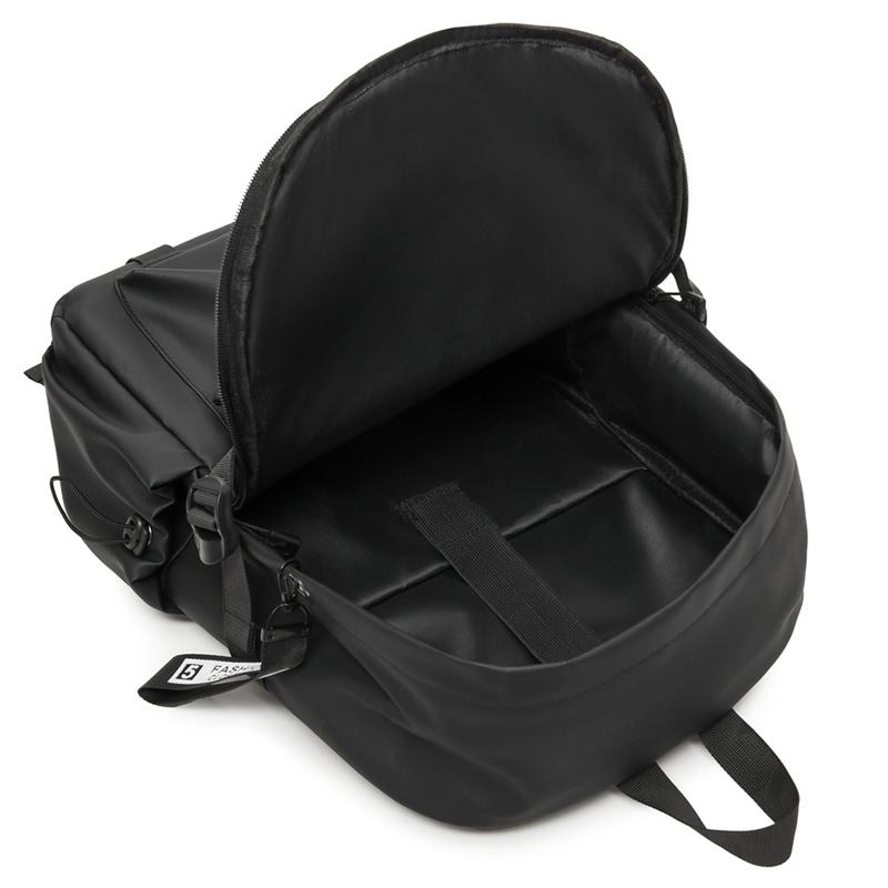 Newest Backpack with USB Men's Fashion Backpack Men's Business Computer Bag Large Capacity Travel Bag College Schoolbag