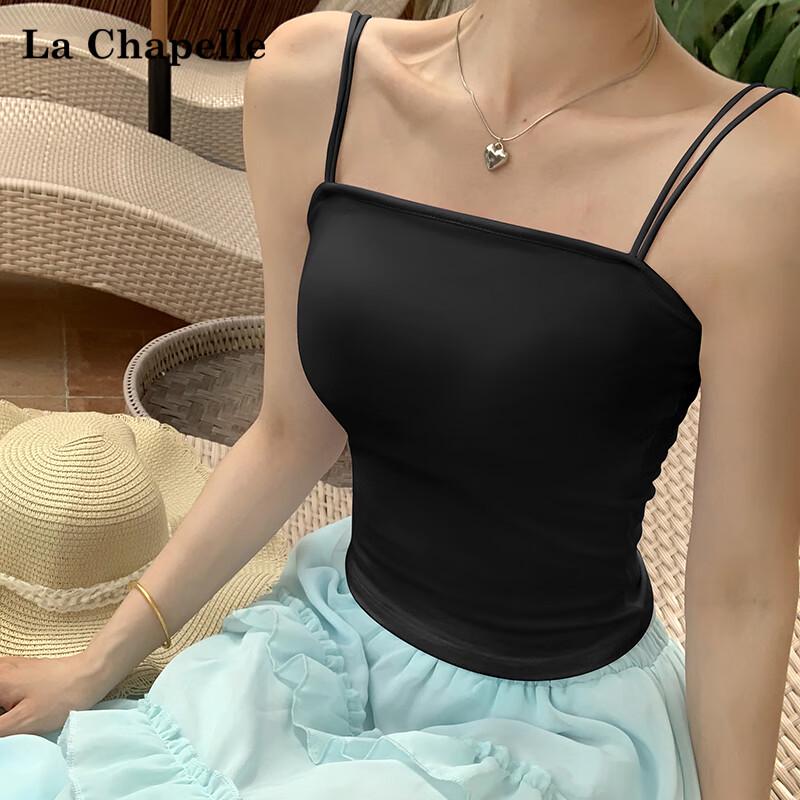 La Chapelle Women's Built-in Bra Camisole Top