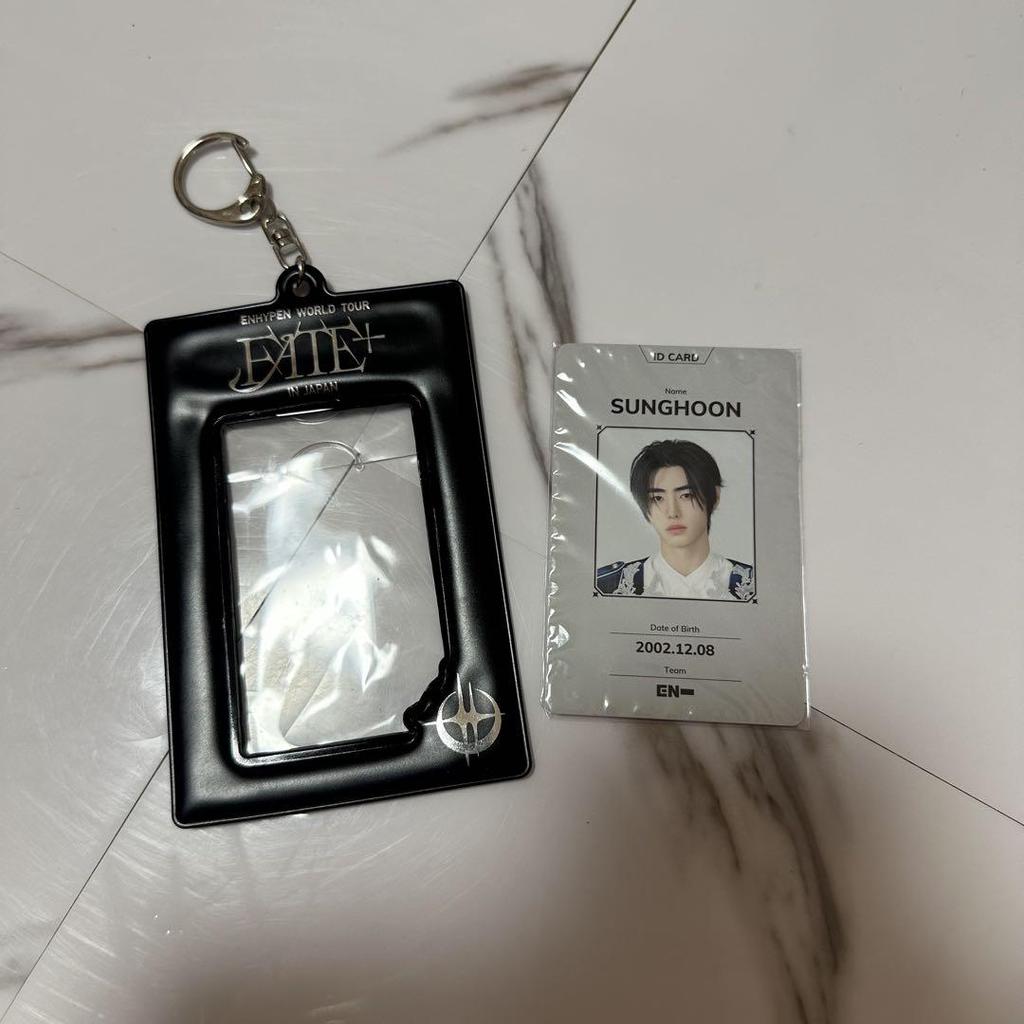 [USED] ENHYPEN FATE+ ID CARD Sung Hoon Trading Card Case