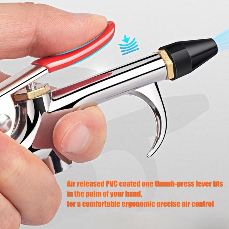 Pneumatic Blower Cleaning Guns Set Durability Metal Construction for Effective Debris Removal in Manufacturing Facilities