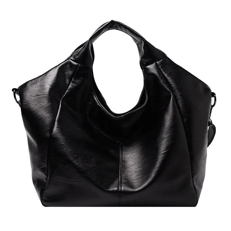 Vintage Large Capacity Women's Bag High Quality Soft Leather Tote Bag Brands Shoulder Bag New Crossbody Bag Tote Bags KTY