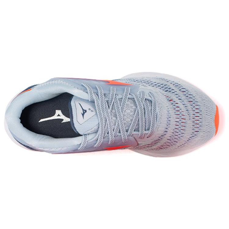 Mizuno Wave Creation 23 Shock Absorption Non Slip Gray Orange Women's J1GD220166