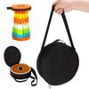 Draagtas voor Opvouwbare Kruk Ronde Pouch met Schouderband Opvouwbare Kruk Tas met Rits voor Schetsen Kamperen Picknick