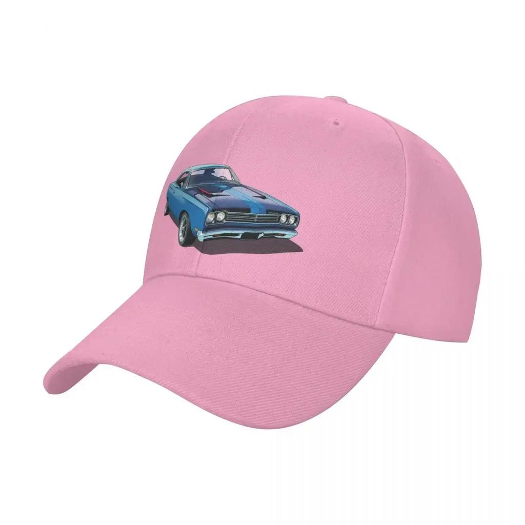 1969 Plymouth Roadrunner in blue Baseball Cap dad hat fishing caps man Luxury Hat Golf Women Men's