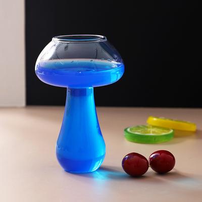 Süßes Pilz-Cocktailglas 260ml Tasse für Getränke Bier Kreative Klare Weingläser Kaffeetassen Trinkgeschirr Bar Schnapsgläser