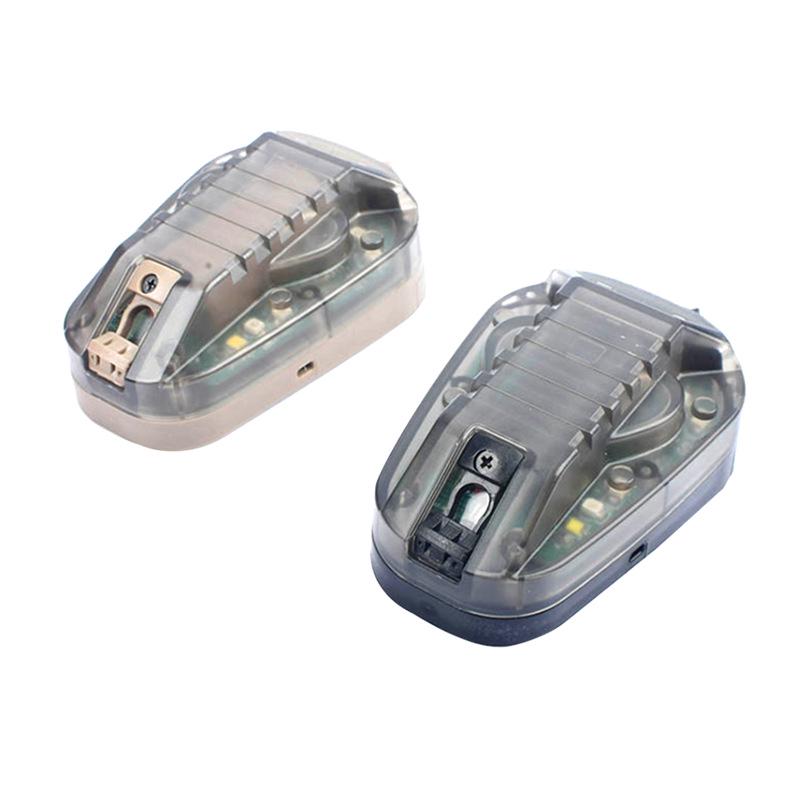 Ladybug 3. Generation Helmlicht: Grüne und weiße Beleuchtung, Stroboskop, IR, Teamkollegen-ID