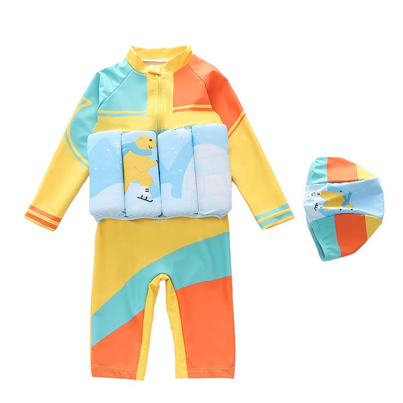 Kinder Haifisch Cartoon Schwimmweste aus Polyester für Schwimmen und Wassersport