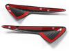 Dry Carbon Fiber Steering Wheel Sticker for Tesla Model 3/Y