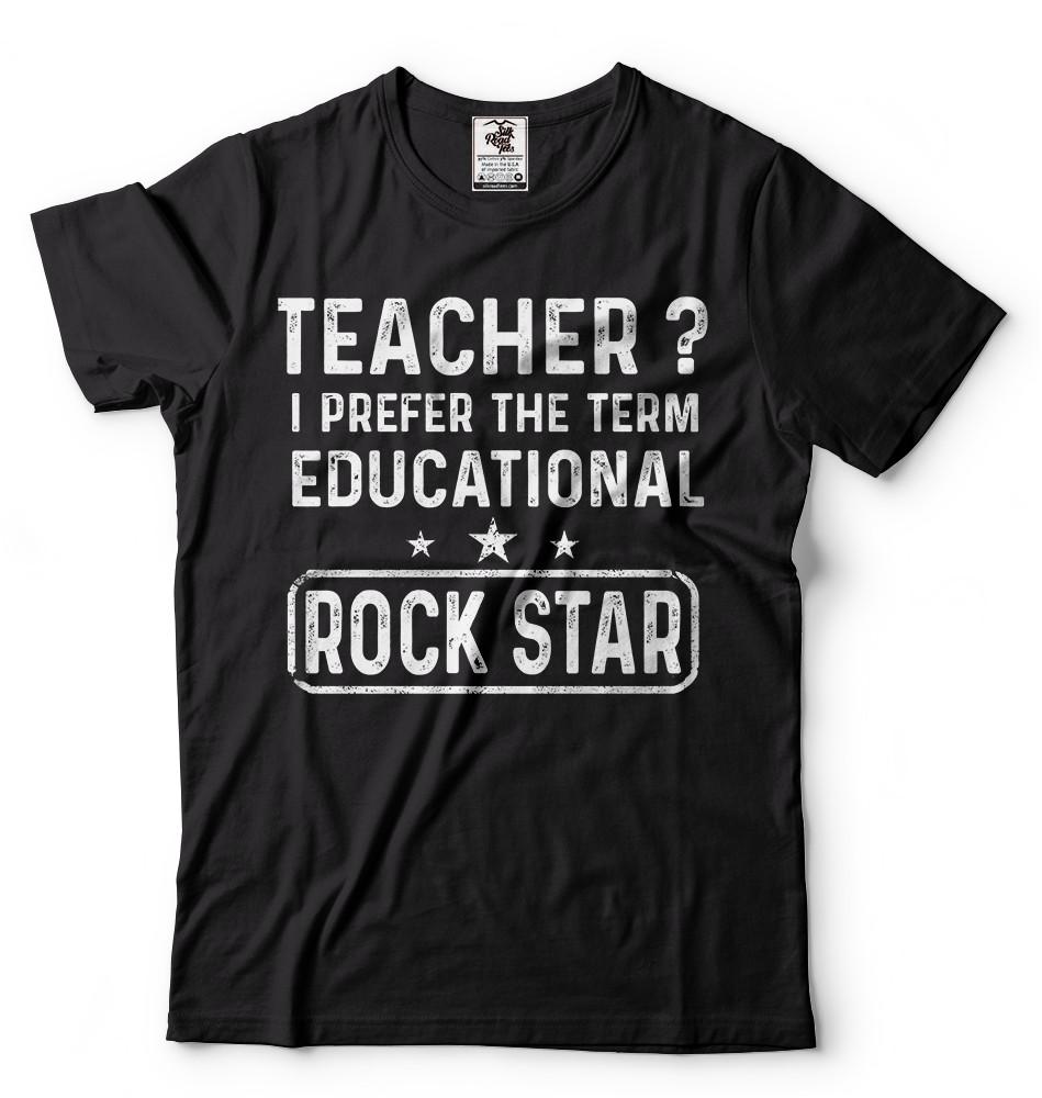 Back to school T-shirt Rock Star Teach Shirt gift for Teacher School shirt