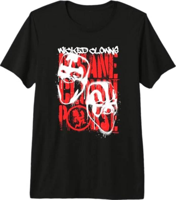 Icp Spray Painted Wicked Clowns Graffiti Hip Hop Premium Triblend Tshirt S