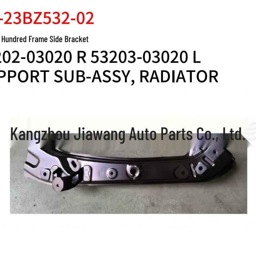 Fits Toyota 2023 BZ3 Radiator Support Side Bracket 53202-03020R/53203-03020L