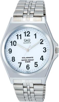 Citizen SOLARMATE Silver Watch Q&Q H980-204 Men's