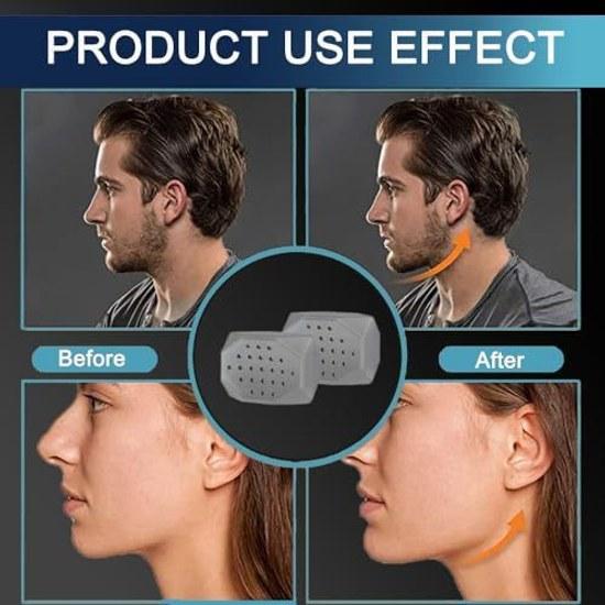 Jawline Exerciser 6 pieces Unisex - Silicone Jaw Face Neck Trainer Exercise Device Slim Toned Young Healthy Appearance Facial