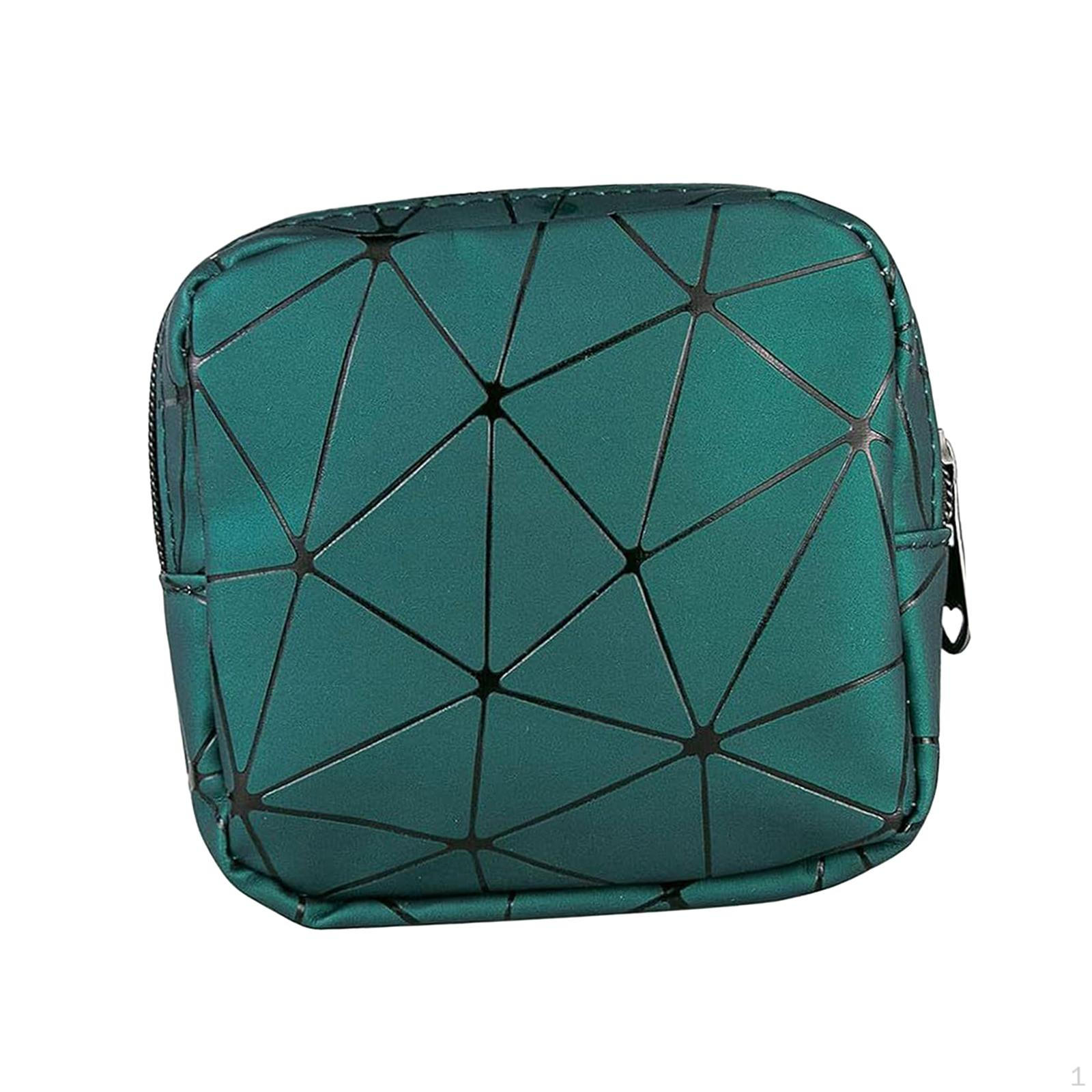 

Napkin Storage Bag Menstrual Pad Pouch Reusable Women Bags Holder зелений