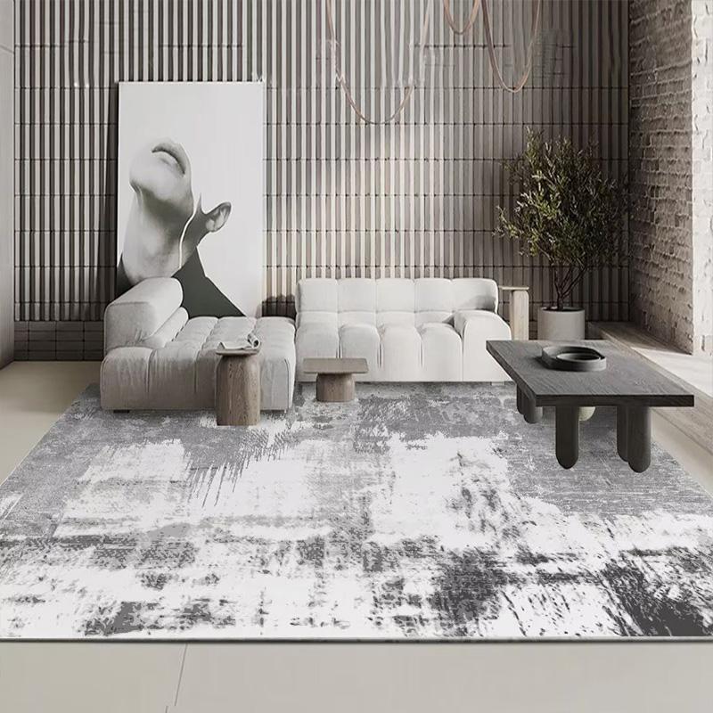 

Сучасний абстрактний килим для вітальні Простота 200x300 Килими для лаунжу Еластичний Протиковзкий Брудовідштовхувальний Приліжковий килимок Легке очищення 100*160cm