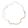 Summer Beach Body Chain Adjustable Colorful Beads Waist Chain Jewelry Stackable Belly Chain for Women Lady Girls