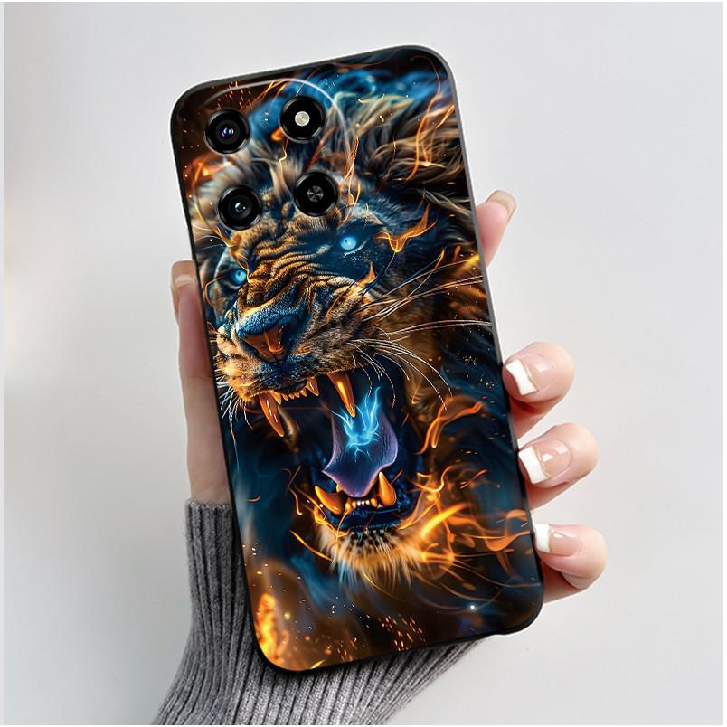 Casing For Blackview Color 6 Phone Case Luxury Cute Cool Boys Girls Black Matte Soft silicone Cover For Blackview Color6 Shell