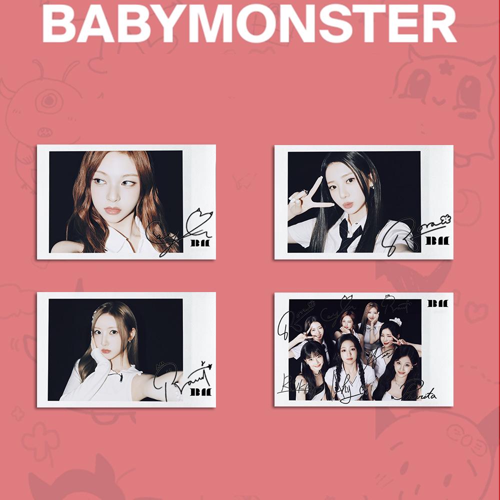 Baogui BABYMONSTER Jung Ahyeon Signed Photocard Set