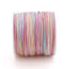5-50m/lot 0.8mm Cotton Cord Nylon Cord Thread String DIY Beading Braided Bracelet Jewelry Making