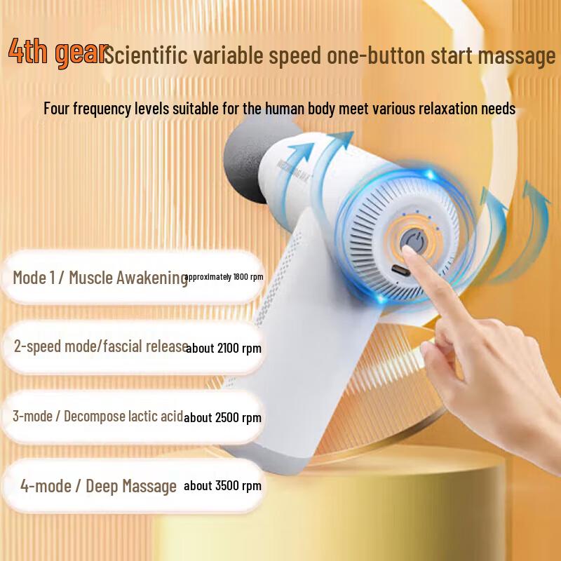 HEZHENG Muscle Fascia Gun Massager