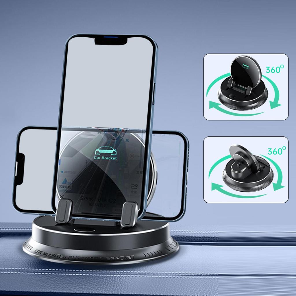 Car Dashboard Phone Holder 360 Degrees Rotation Phones Holder Mount Smart Sensing Cellphone Support for Automobile Accessories