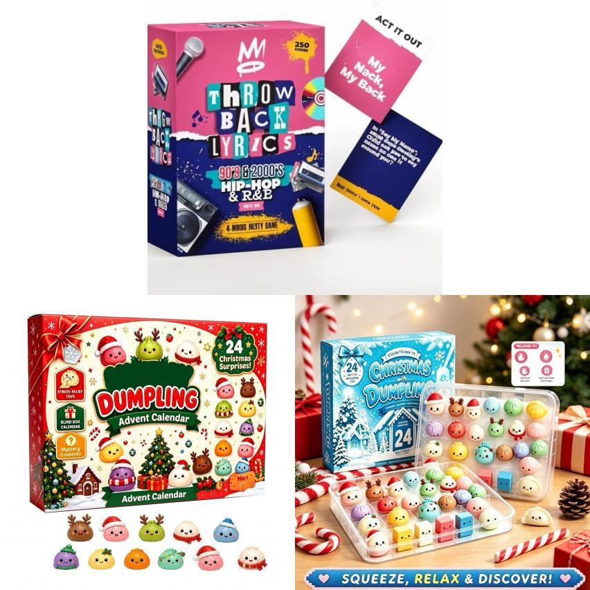 Weihnachts-Adventskalender PVC Handgemachte Dekoration für Feiertagsfeiern