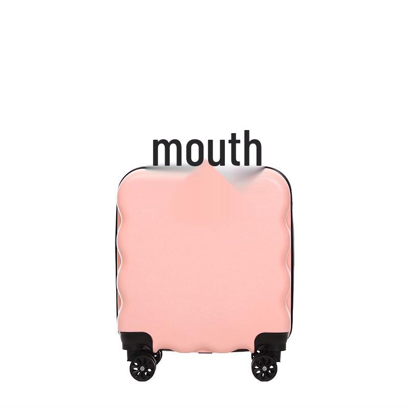 Children's Fashion Cartoon Trolley Case with Universal Wheels & Combination Lock