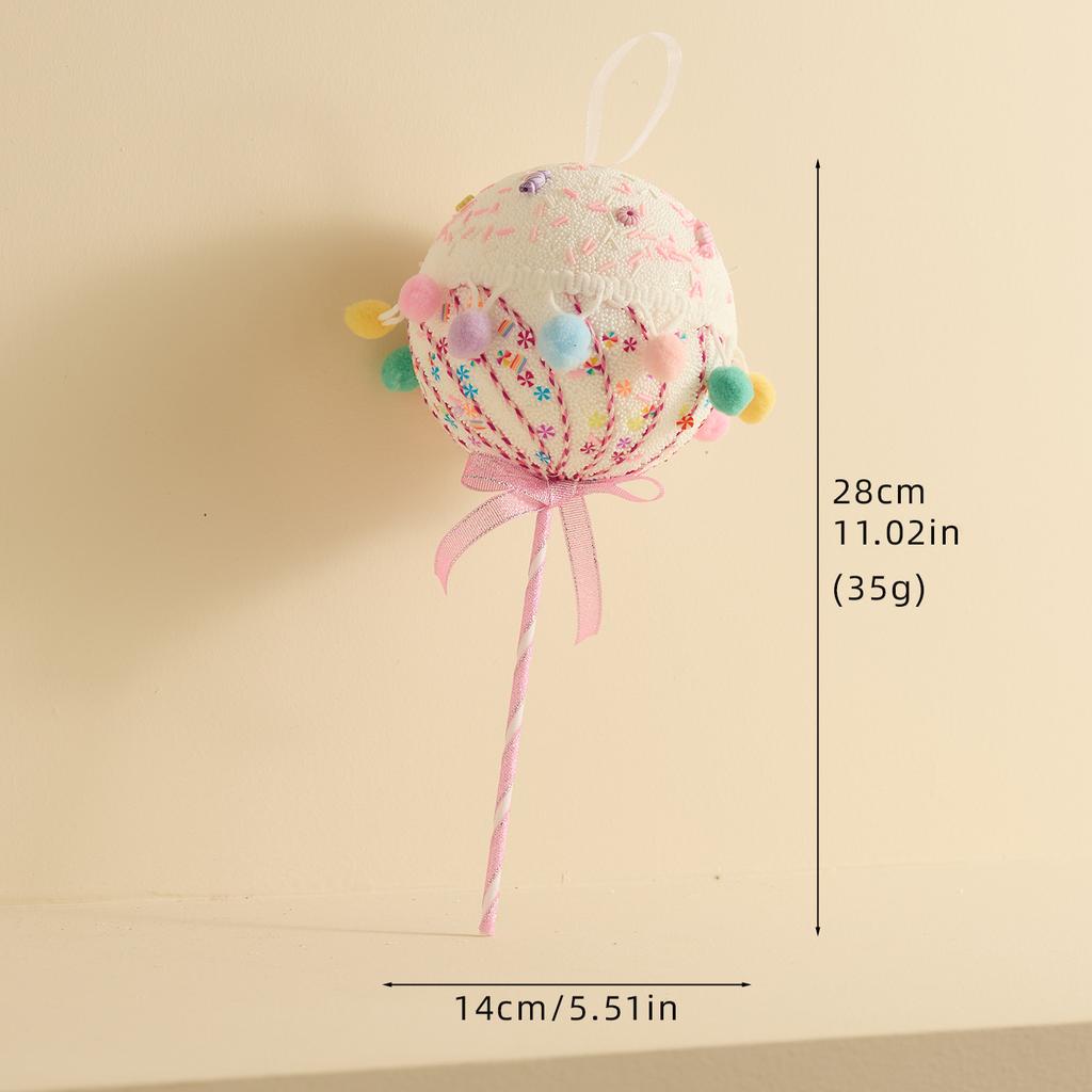 New Christmas Ornaments Colored Canes Gingerbread Man Candy Gift Pack Christmas Tree Pendant