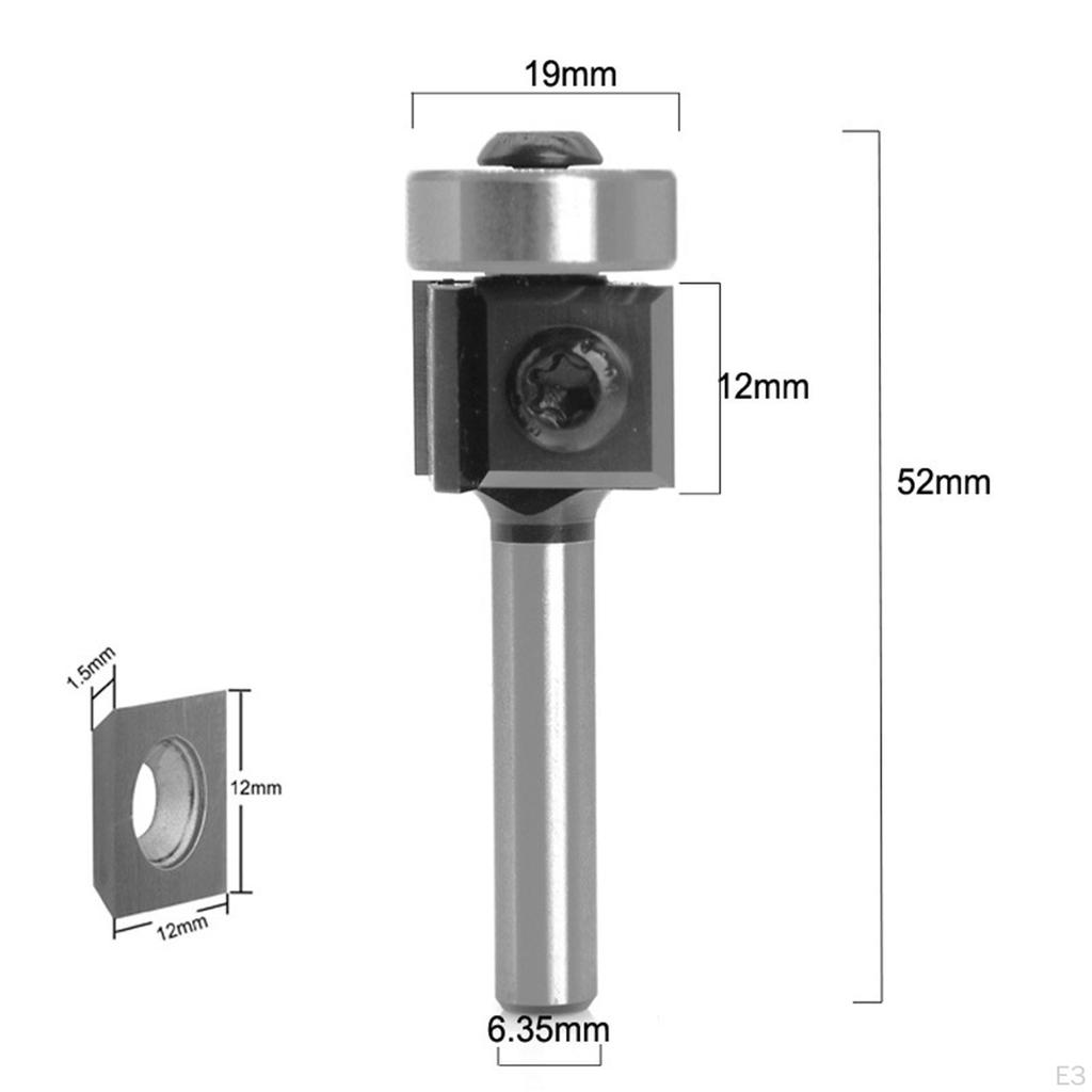Surfacing Router Cutter Bit Milling Wood Working for Cutting