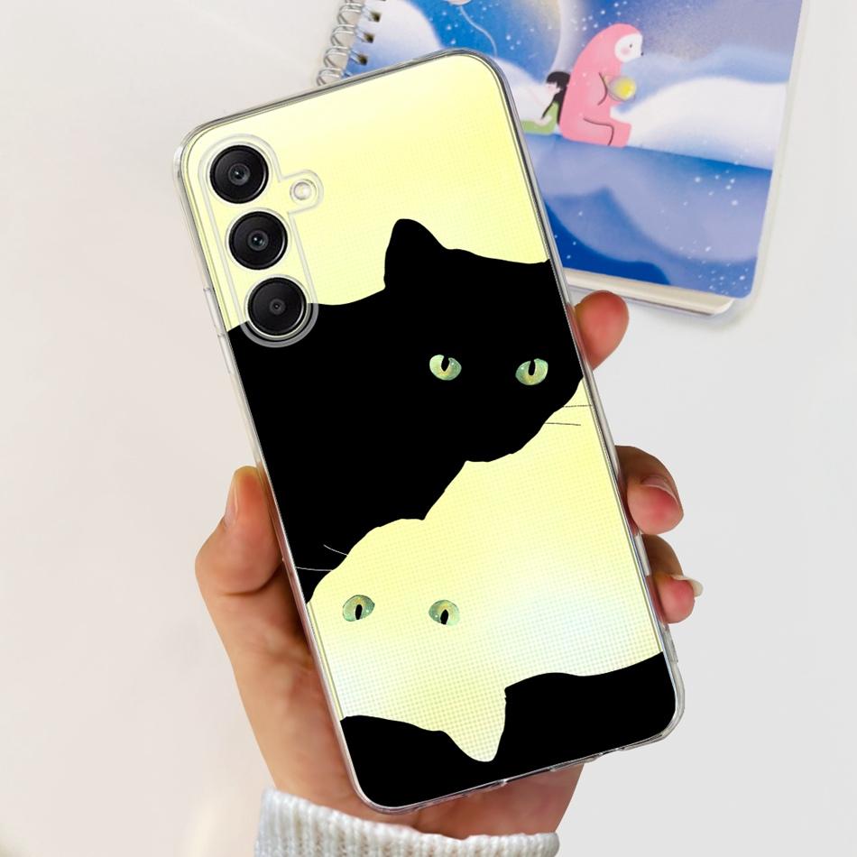 For Samsung Galaxy A25 Case Samsung A25 5G SM-A256B 2023 Elegant Printing Soft Silicone TPU Slim Phone Back Cover