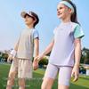 Lemonkid Kids' Color-Blocked Quick-Cooling Sun Protection T-Shirt