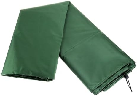 ZONADAH 3-Seater Garden Bench Cover 134x66x89cm Waterproof UV Resistant 210D Green Outdoor Patio Furniture Protector