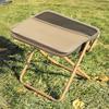 Mini Folding Stool with Carry Bag Portable Lightweight Heavy Duty Outdoor Camping Backpacking Beach Picnic Fishing Collapsible Chair Seat