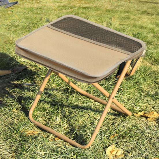 Mini Folding Stool with Carry Bag Portable Lightweight Heavy Duty Outdoor Camping Backpacking Beach Picnic Fishing Collapsible Chair Seat