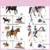 And Horse Plastic Horseman Collectible Figurine Toy For Kids Play And Display